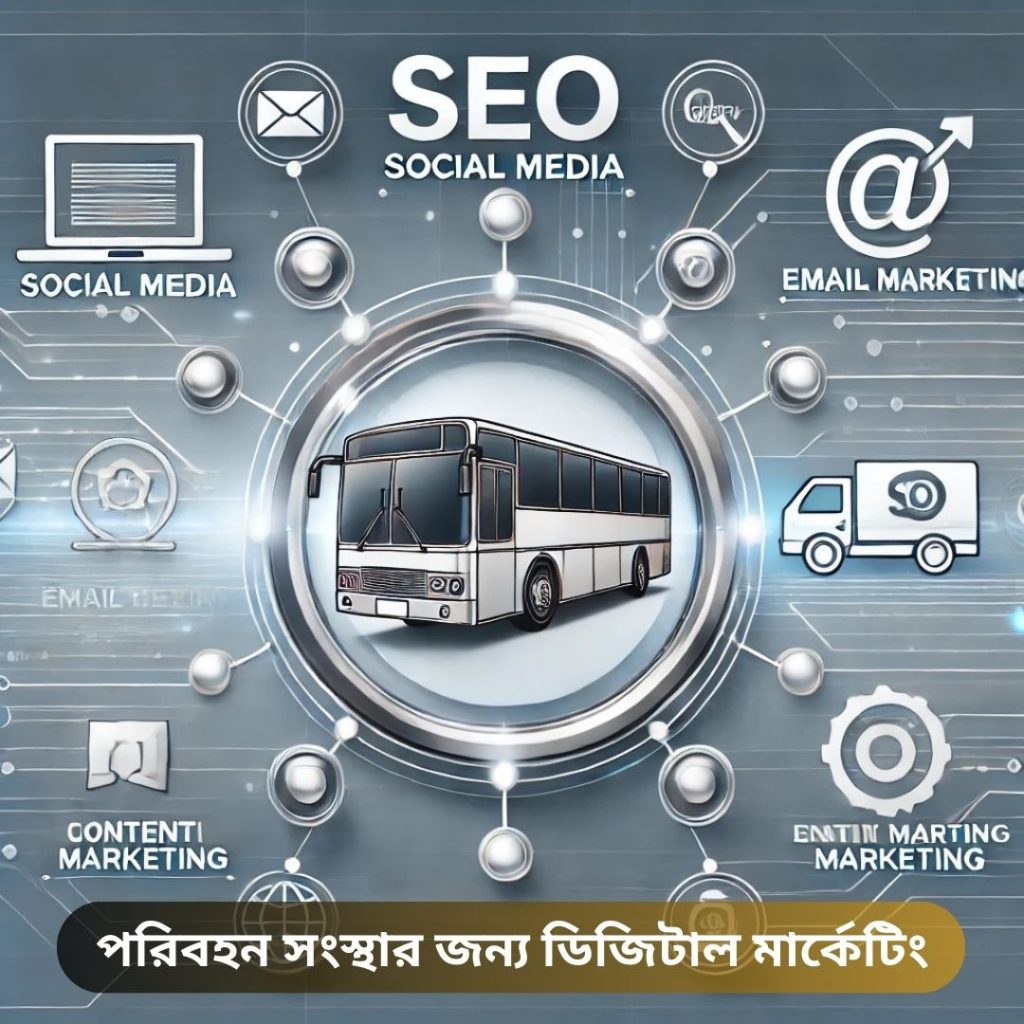 পরিবহন সংস্থার জন্য ডিজিটাল মার্কেটিং