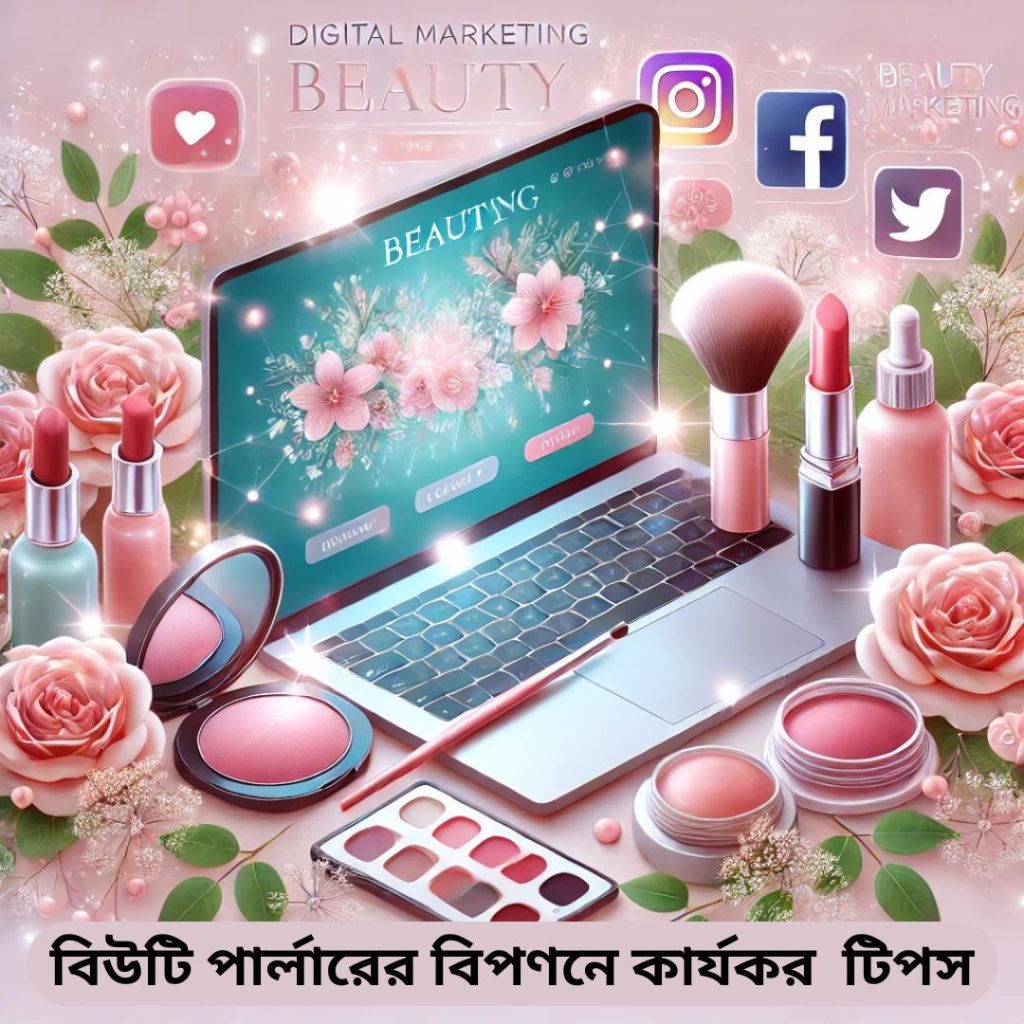 বিউটি পার্লারের প্রচারে ডিজিটাল মার্কেটিং