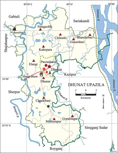 বগুড়া ধুনট উপজেলা