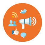 social media marketing icon png
